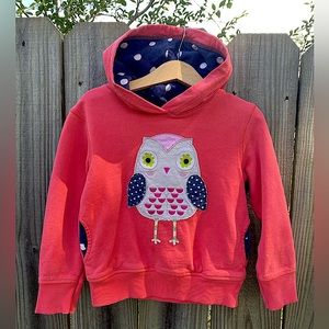 Mini Boden, Hoot Owl Hoodie